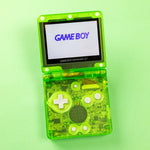 Load image into Gallery viewer, Modded Game Boy Advance SP W/ IPS V2 Screen (Clear Green)
