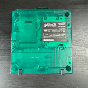 Clear Green Modded GameCube (New Shell DOL-001)