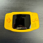 Load image into Gallery viewer, Modded Game Boy Advance W/ IPS V5 Screen (All Yellow)

