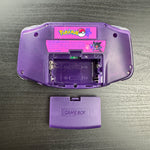 Load image into Gallery viewer, Modded Game Boy Advance W/ IPS V2 Screen (Gengar w/ Retro Glow)
