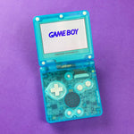 Load image into Gallery viewer, Modded Game Boy Advance SP W/ IPS V2 Screen [USB-C] (Suicune)
