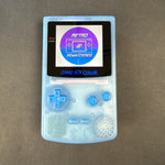 Load image into Gallery viewer, Modded Game Boy Color w/ IPS Display (Clear Blue)
