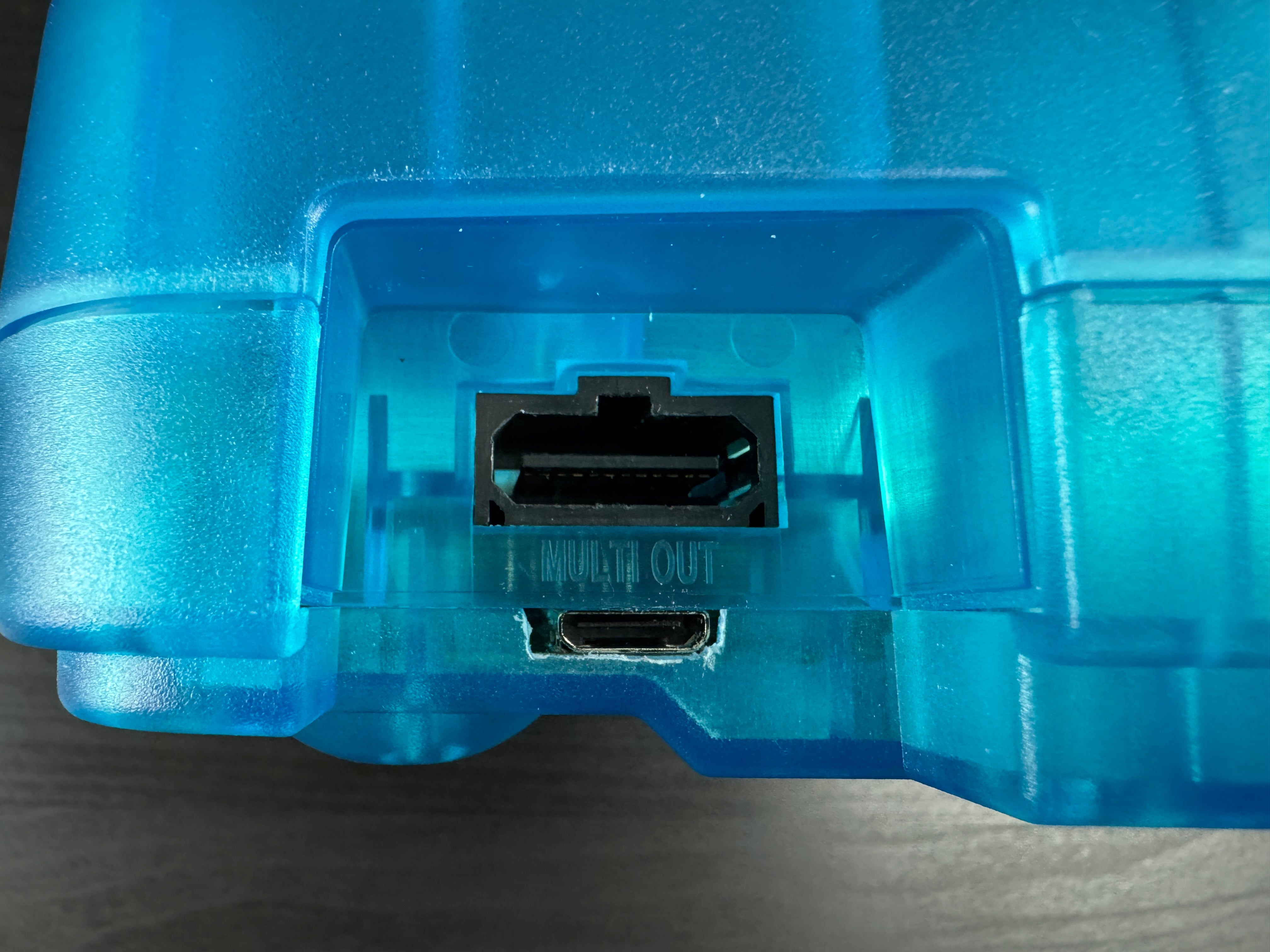 HDMI Modded N64 (Clear Sky Blue)