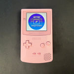 Load image into Gallery viewer, Modded Game Boy Color w/ IPS Display (Pink)
