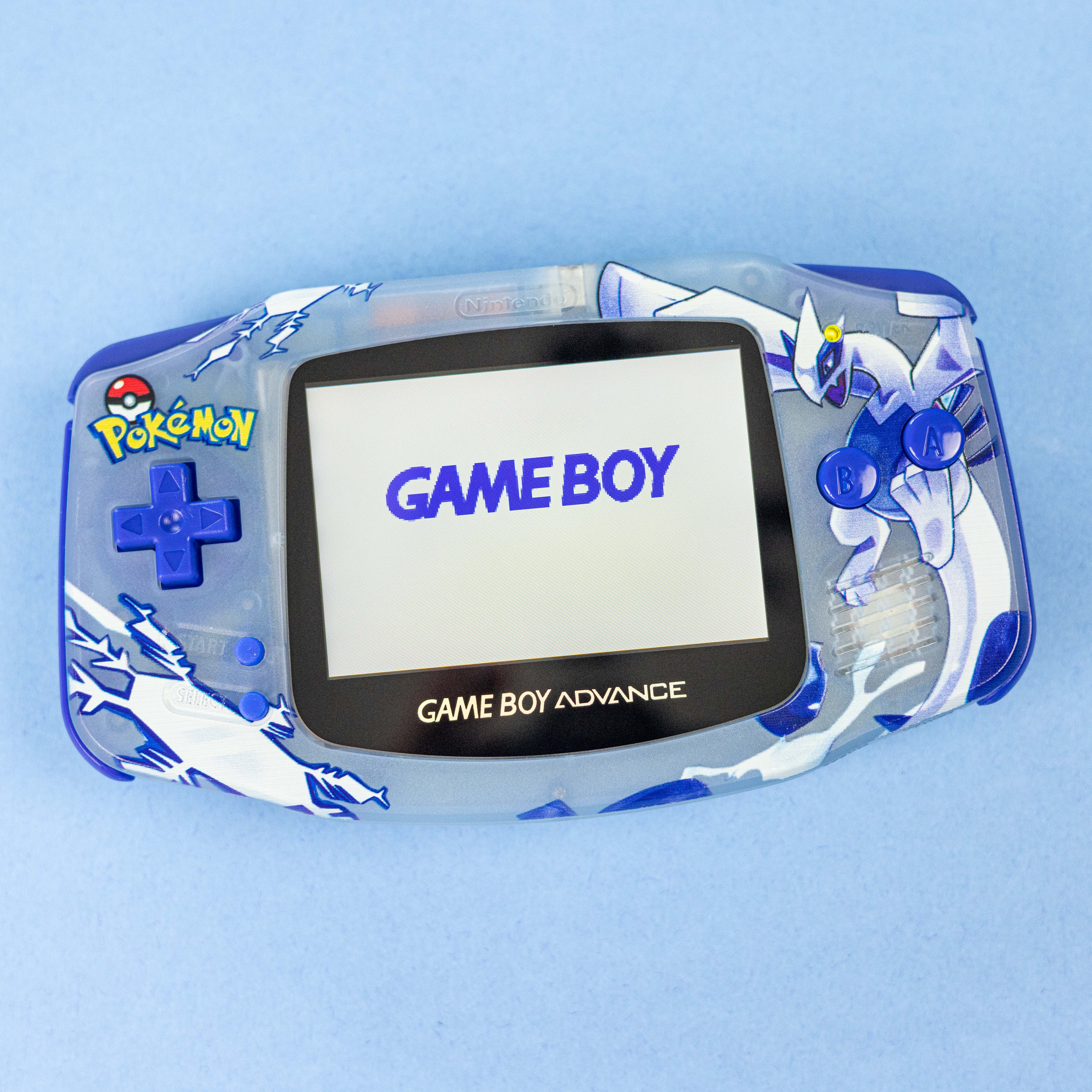 Modded Game Boy Advance W/ IPS V2 Screen (Lugia)