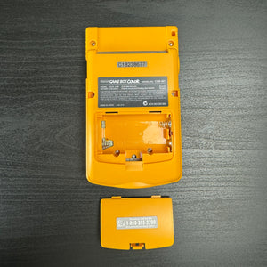 Modded Game Boy Color w/ IPS Display (All Yellow)
