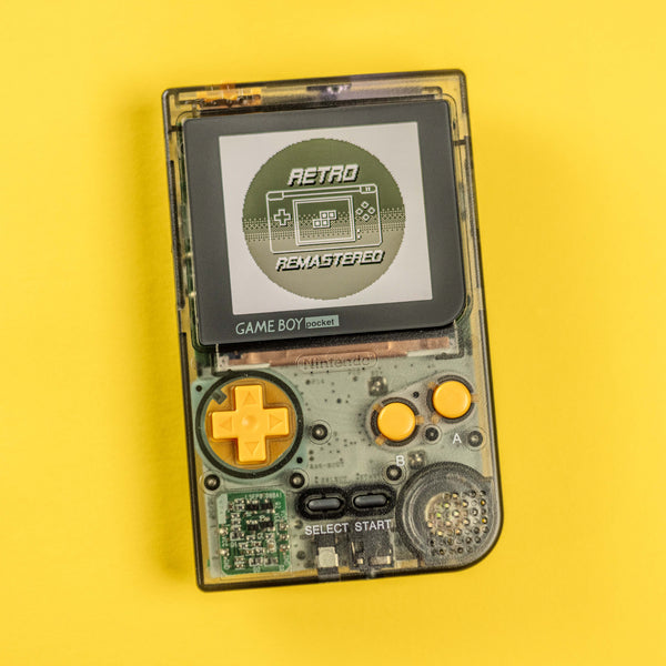 Screen Gameboy Pocket Gold Modded Game Boy Pocket W/ IPS
