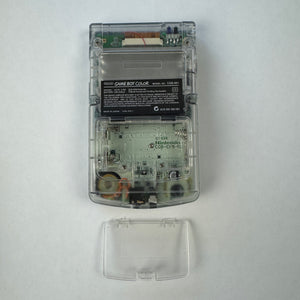 Modded Game Boy Color w/ AMOLED Display (Black Ice Permafrost)