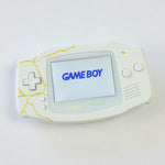 Load image into Gallery viewer, Modded Game Boy Advance W/ IPS V5 Screen (Kintsugi) [White Lens]
