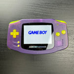 Load image into Gallery viewer, Modded Game Boy Advance W/ IPS V2 Screen (Clear Purple and Extreme Green)
