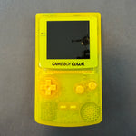 Load image into Gallery viewer, Modded Game Boy Color w/ IPS Display (Clear Yellow)
