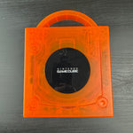 Load image into Gallery viewer, Clear Orange Modded GameCube (New Shell DOL-001)
