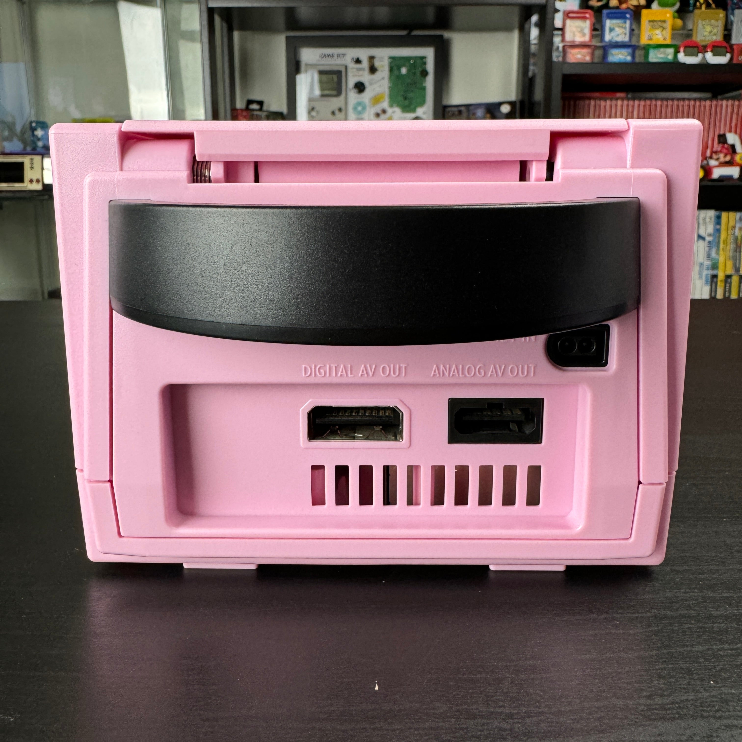 Pink Modded GameCube (New Shell DOL-001)