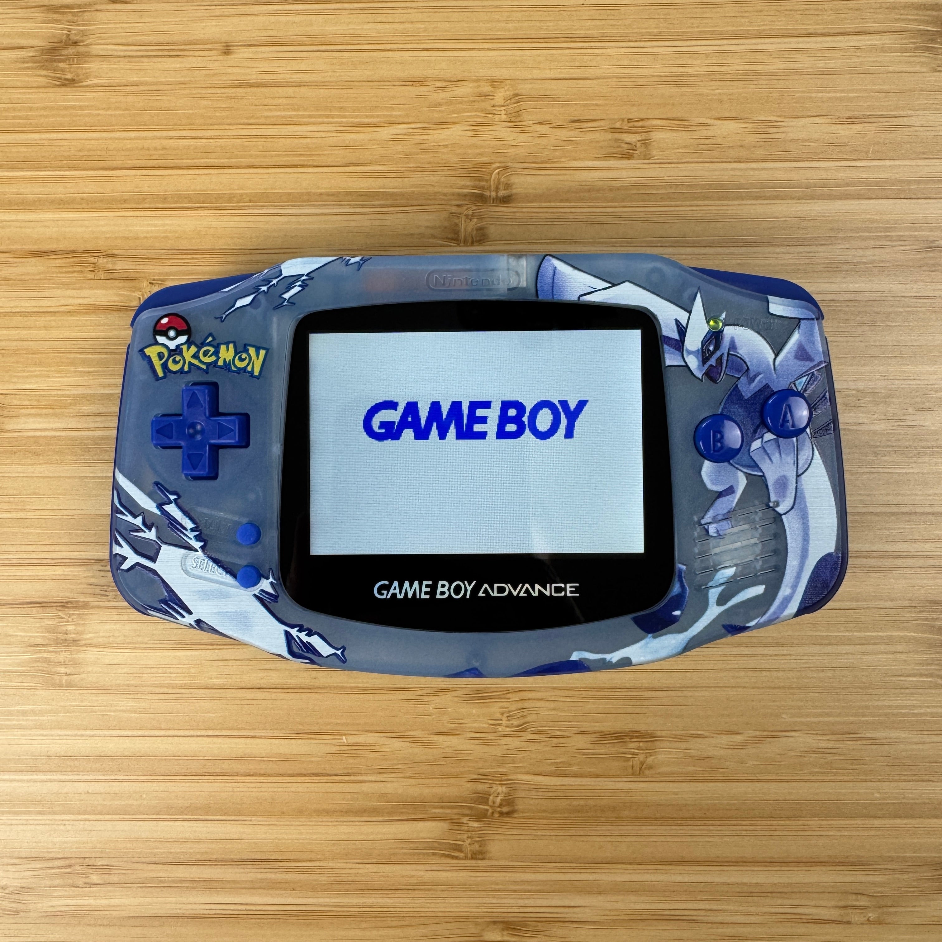 Modded Game Boy Advance W/ IPS V2 Screen (Lugia)