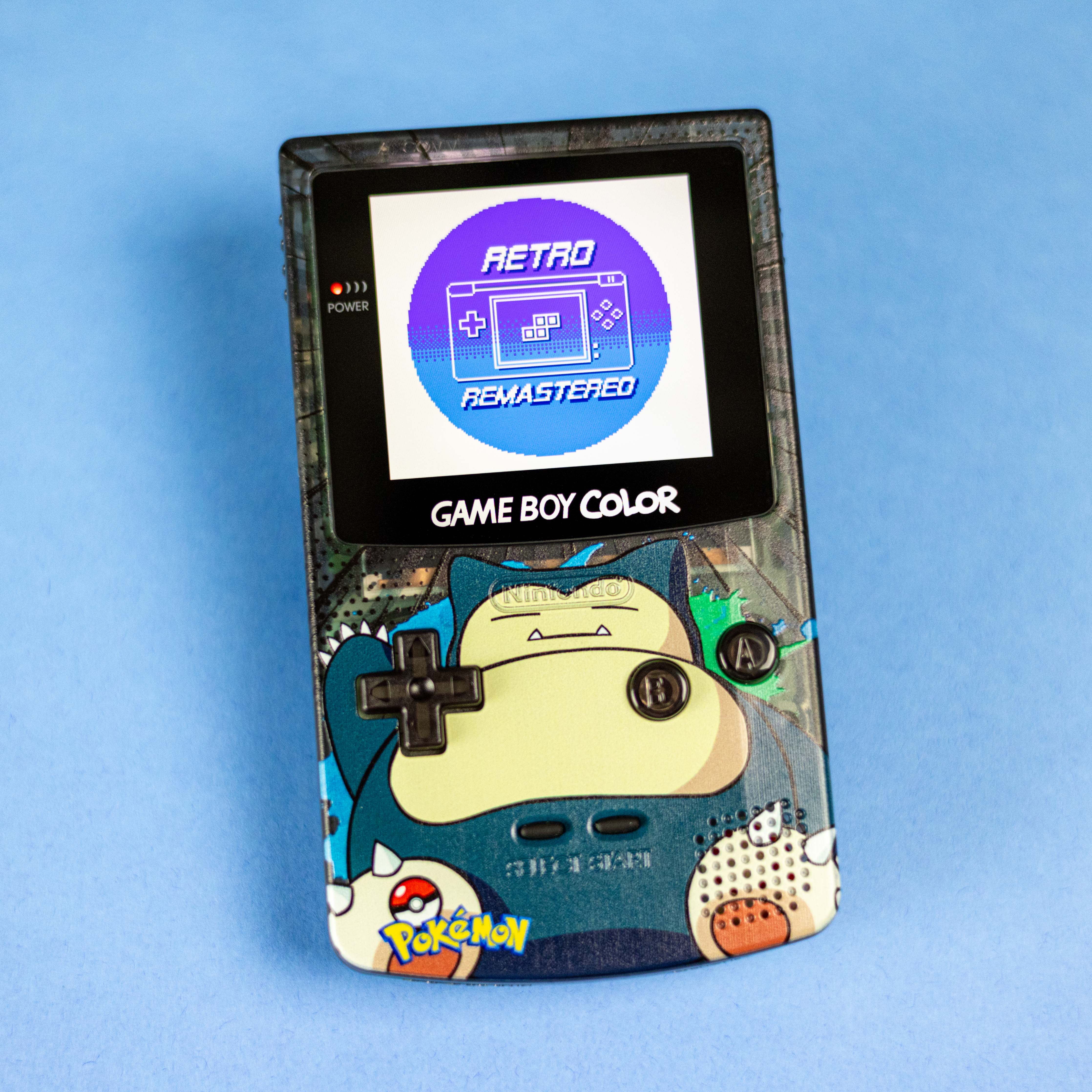 Modded Game Boy Color w/ IPS Display (Snorlax!)