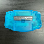 Load image into Gallery viewer, Modded Game Boy Advance W/ Laminated IPS V5 Screen (Clear Blue)
