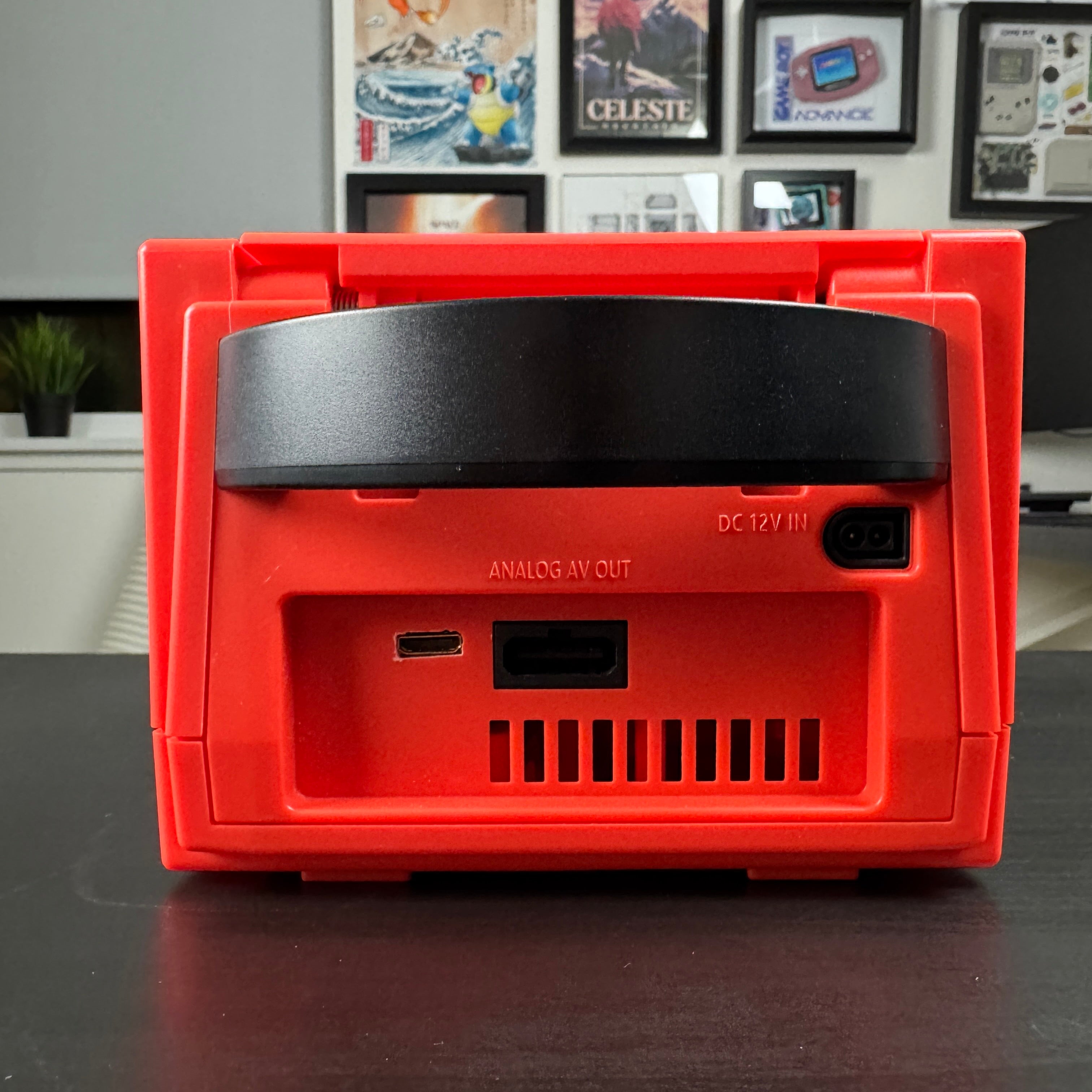HDMI Modded Red GameCube (NEW Shell DOL-101)