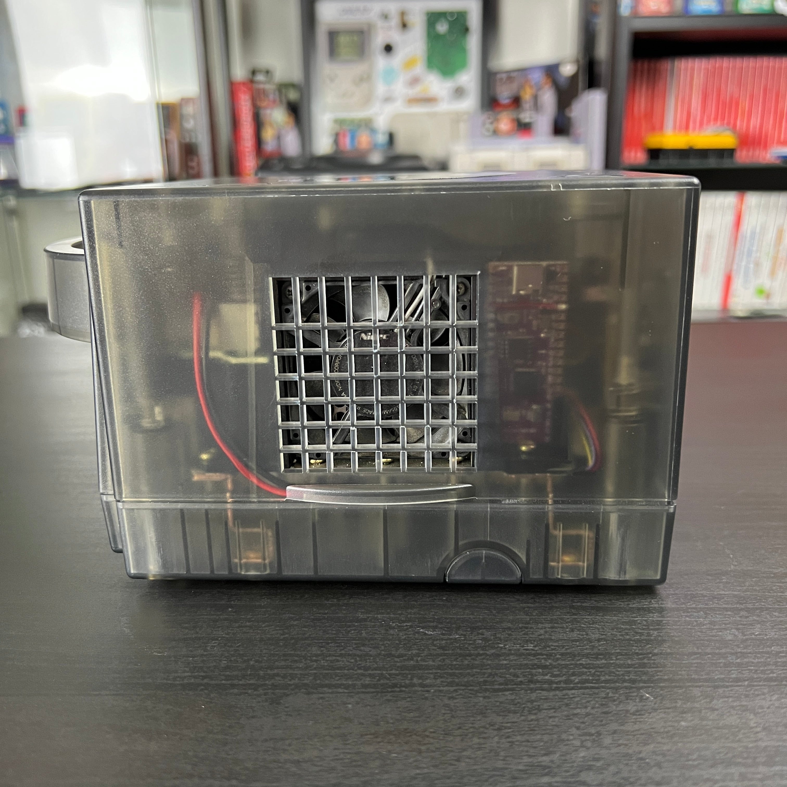 Clear Black Modded GameCube (New Shell DOL-101)