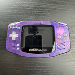 Load image into Gallery viewer, Modded Game Boy Advance W/ IPS V2 Screen (Gengar w/ Retro Glow)
