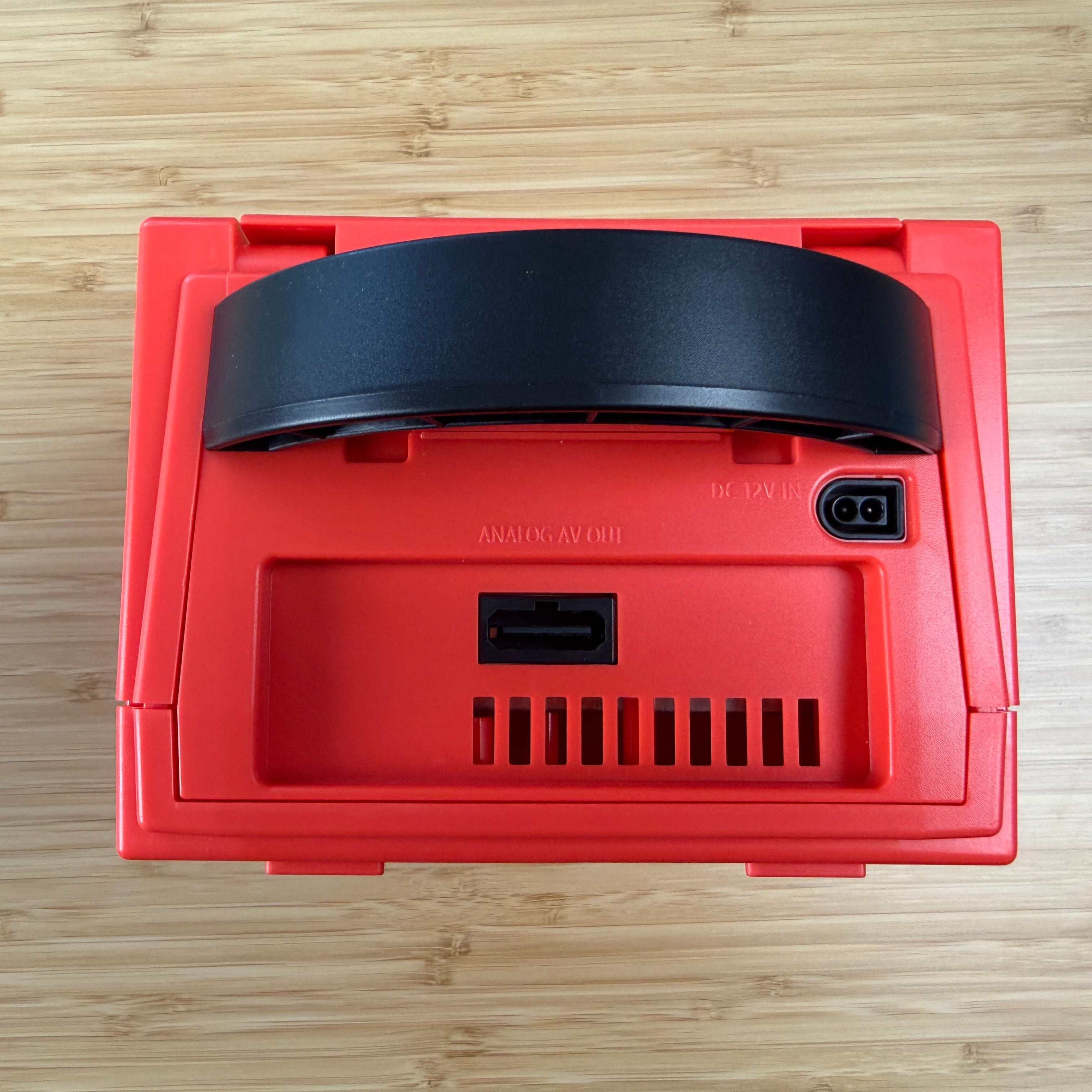 Red Modded GameCube (NEW Shell DOL-101)