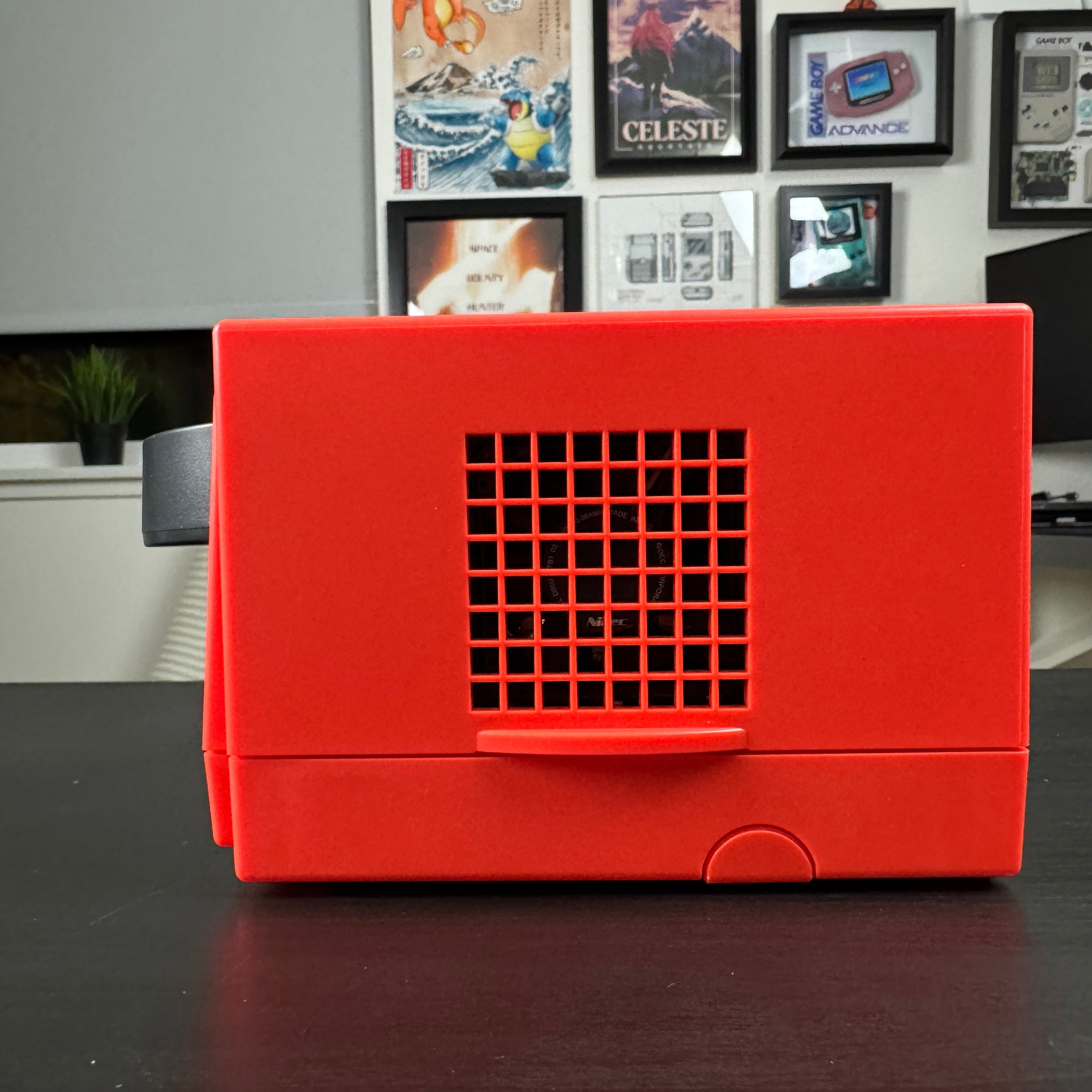 HDMI Modded Red GameCube (NEW Shell DOL-101)