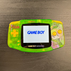 Modded Game Boy Advance W/ IPS V5 Screen (Zelda)