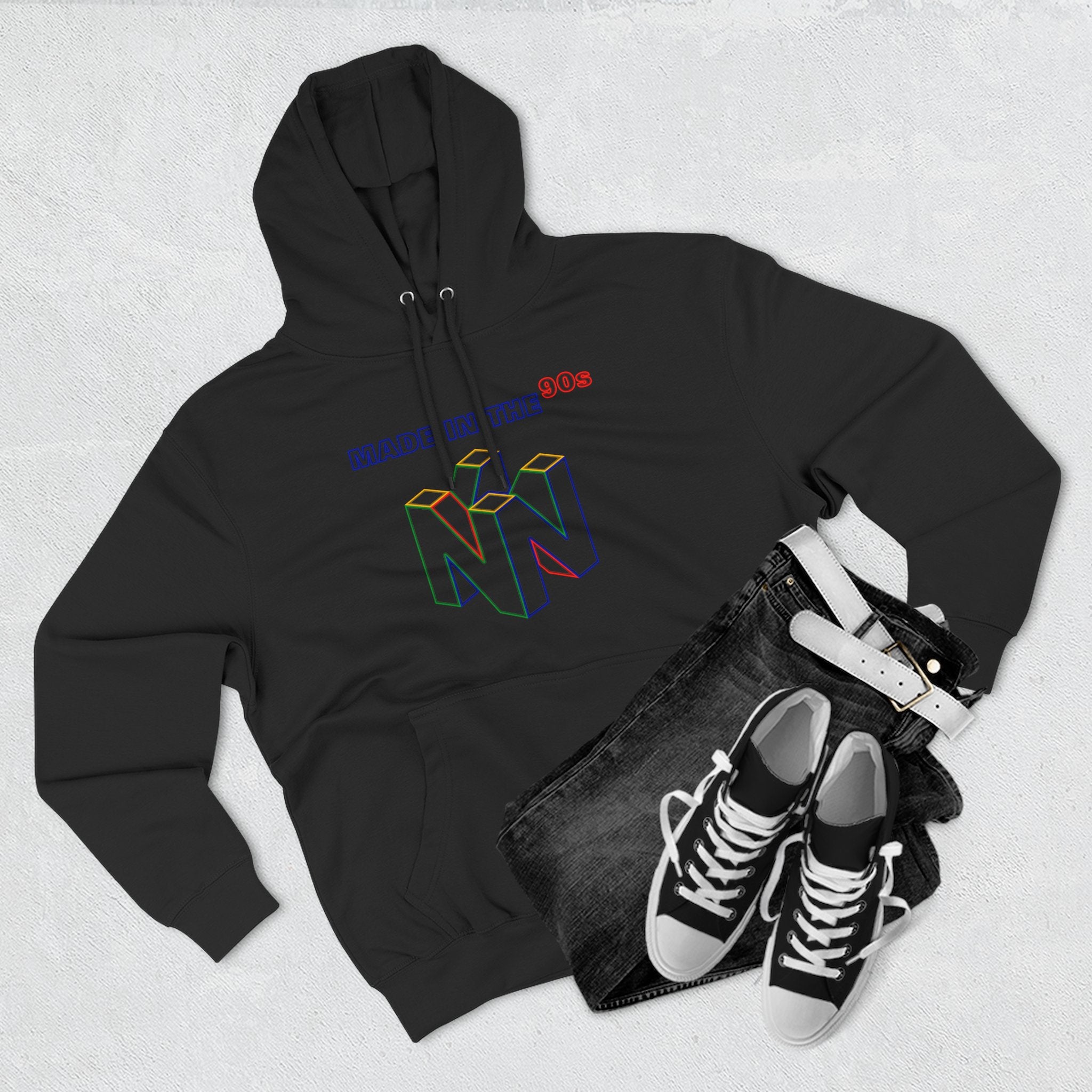 Made In The 90s Premium Hoodie