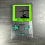 Load image into Gallery viewer, Modded Game Boy Color w/ IPS Display (Black and Green)
