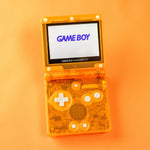 Load image into Gallery viewer, Modded Game Boy Advance SP W/ IPS V2 Screen (Clear Orange)
