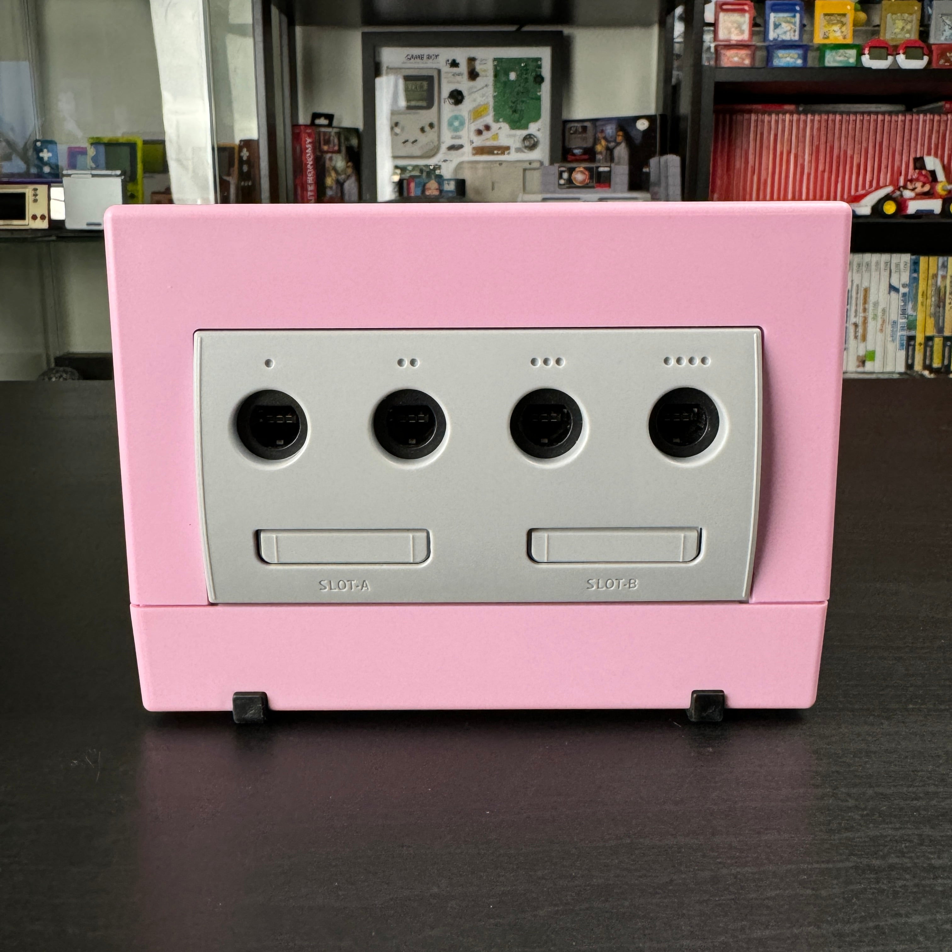 Pink Modded GameCube (New Shell DOL-001)