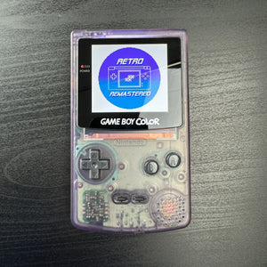 Modded Game Boy Color w/ AMOLED Display (Atomic Purple)