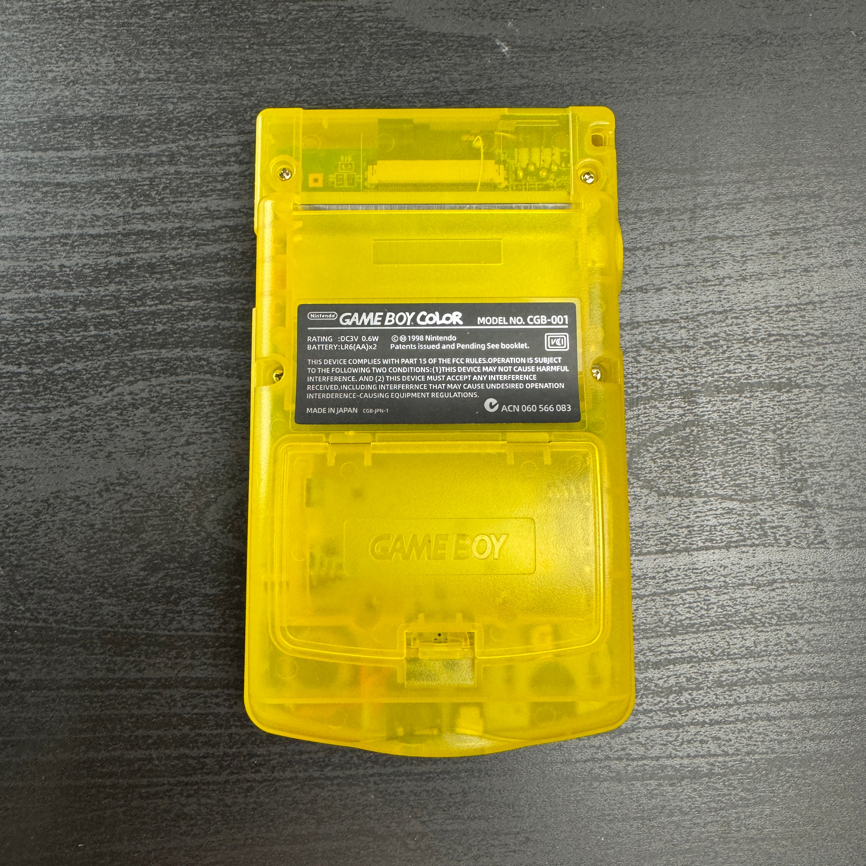 Modded GameBoy Color w/ IPS Display (Pikachu)