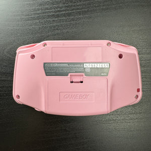 Modded Game Boy Advance W/ IPS V2 Screen (All Pink)