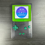 Load image into Gallery viewer, Modded Game Boy Color w/ IPS Display (Black and Green)
