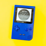 Load image into Gallery viewer, Modded Game Boy Pocket w/ Laminated IPS Display (Blue)
