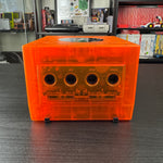 Load image into Gallery viewer, Clear Orange Modded GameCube (New Shell DOL-001)
