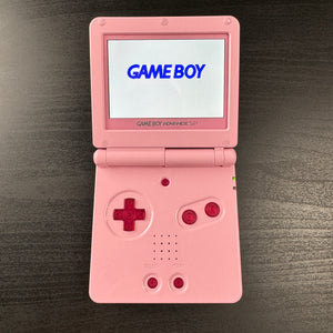 Modded Game Boy Advance SP W/ IPS V2 Screen (Peach)