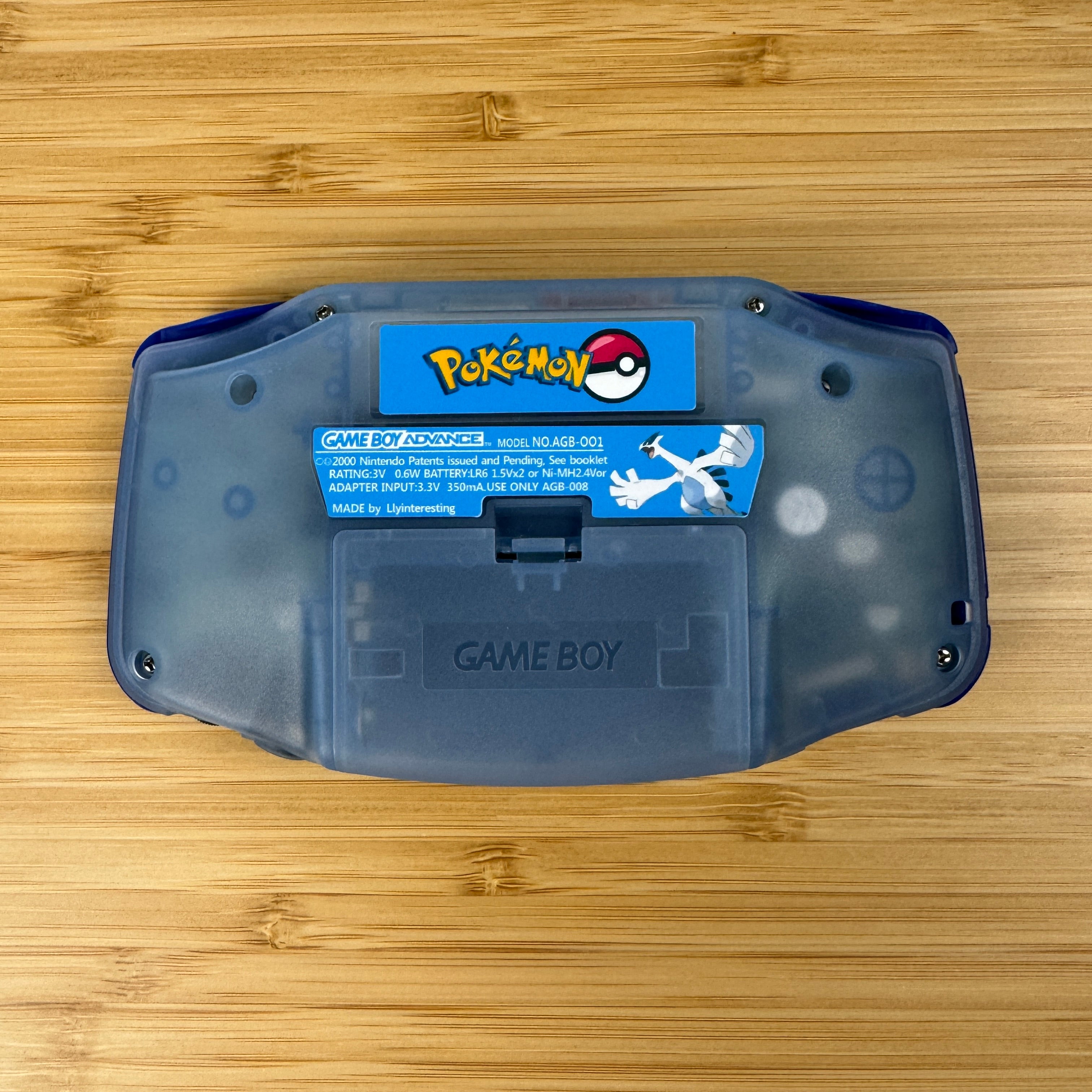 Modded Game Boy Advance W/ IPS V2 Screen (Lugia)
