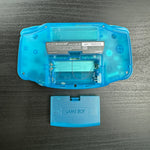 Load image into Gallery viewer, Modded Game Boy Advance W/ Laminated IPS V5 Screen (Clear Blue)
