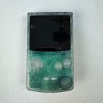Load image into Gallery viewer, Modded Game Boy Color w/ AMOLED Display (Black Ice Permafrost)

