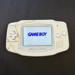 Load image into Gallery viewer, Modded Game Boy Advance W/ IPS V5 Screen (Kintsugi) [White Lens]
