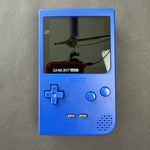 Load image into Gallery viewer, Modded Game Boy Pocket w/ Laminated IPS Display (Blue)
