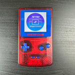 Load image into Gallery viewer, Modded Game Boy Color w/ IPS Display (Red and Blue)
