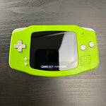 Load image into Gallery viewer, Modded Game Boy Advance W/ Laminated IPS V5 Screen (Lime)

