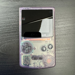 Modded Game Boy Color w/ AMOLED Display (Atomic Purple)
