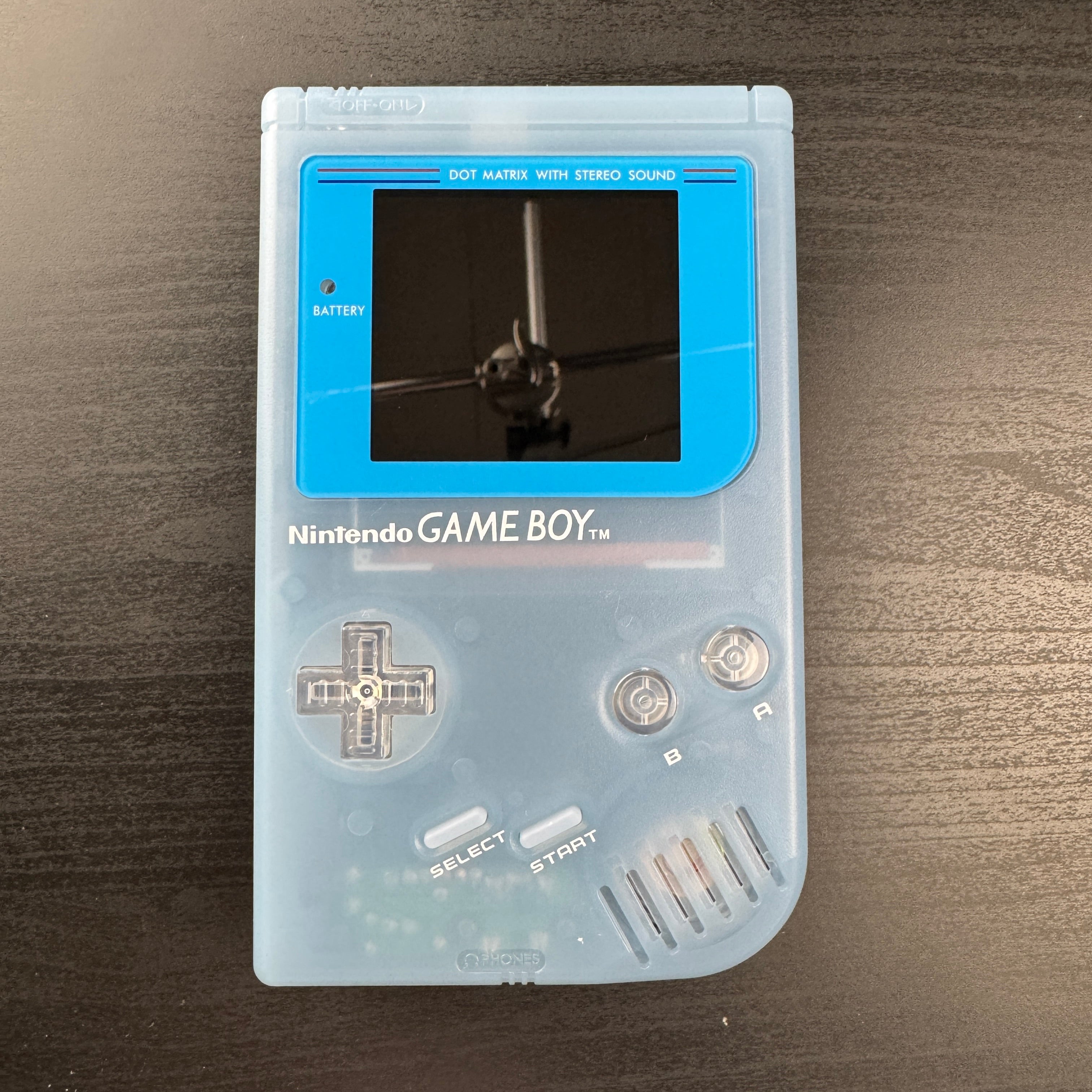 Modded DMG GameBoy w/ RIPS V5 Display (Glacier)