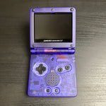 Load image into Gallery viewer, Modded Game Boy Advance SP W/ IPS V2 Screen (Midnight Blue and Black)
