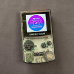 Load image into Gallery viewer, Modded Game Boy Color w/ AMOLED Display (Clear Black)
