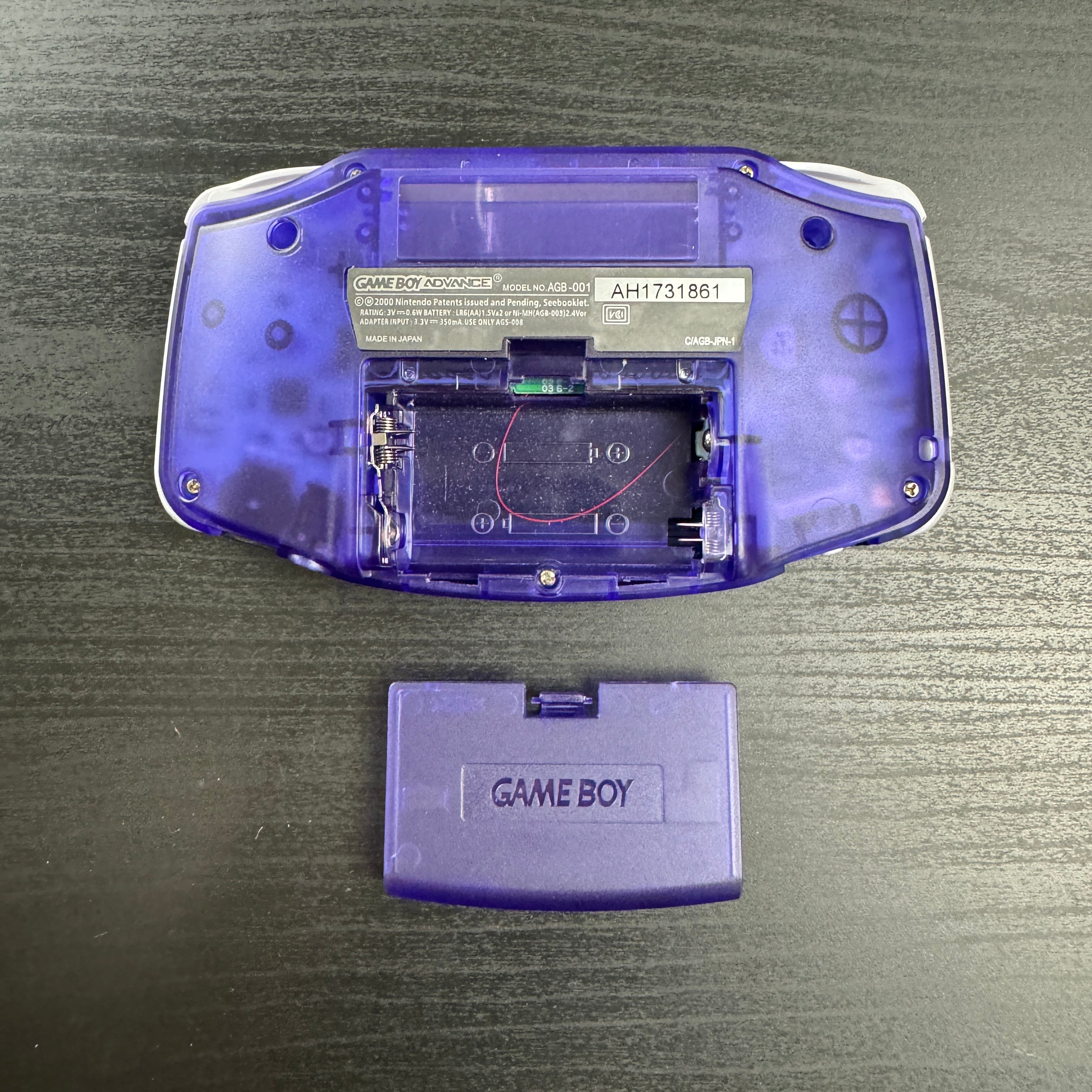 GBA top Midnight Blue (IPS v2)