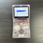 Load image into Gallery viewer, Modded Game Boy Advance SP W/ IPS V2 Screen (Atomic Purple)
